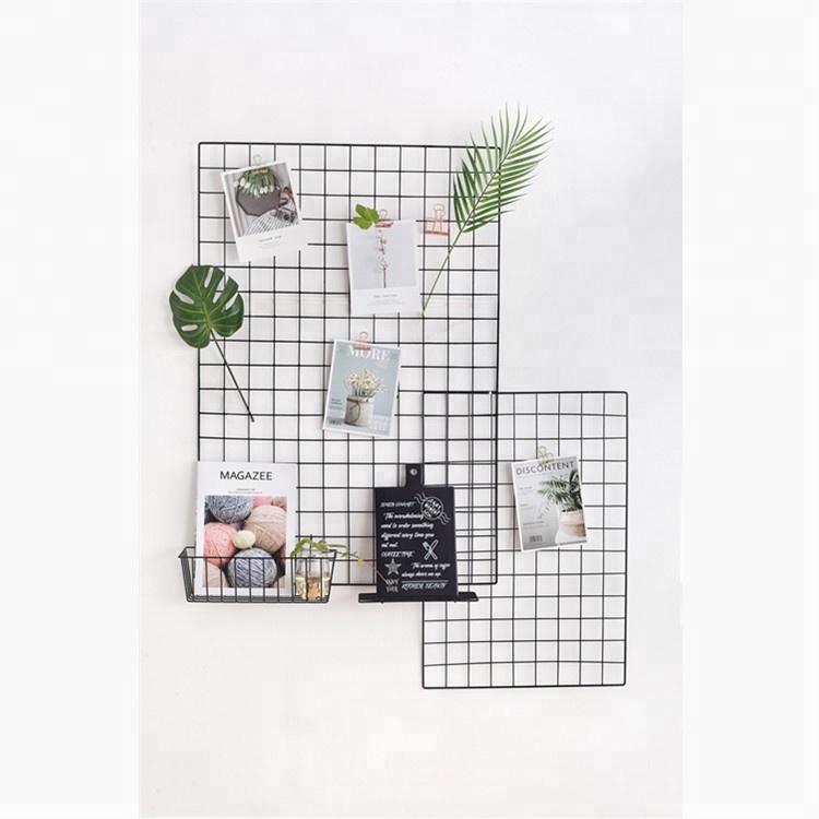 Free Sample 550-88a 2019 New Products Wire Mesh Home Decor Photo Wall Grid